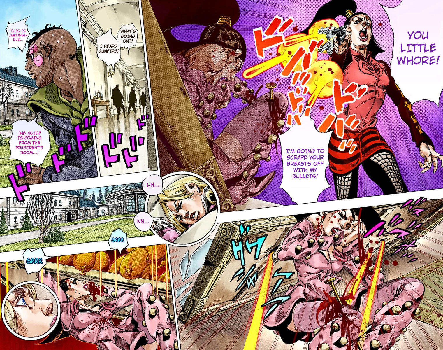 Jojo's Bizarre Adventure Part 7 - Steel Ball Run - Vol.13 Chapter 50: Tubular Bells Part 3