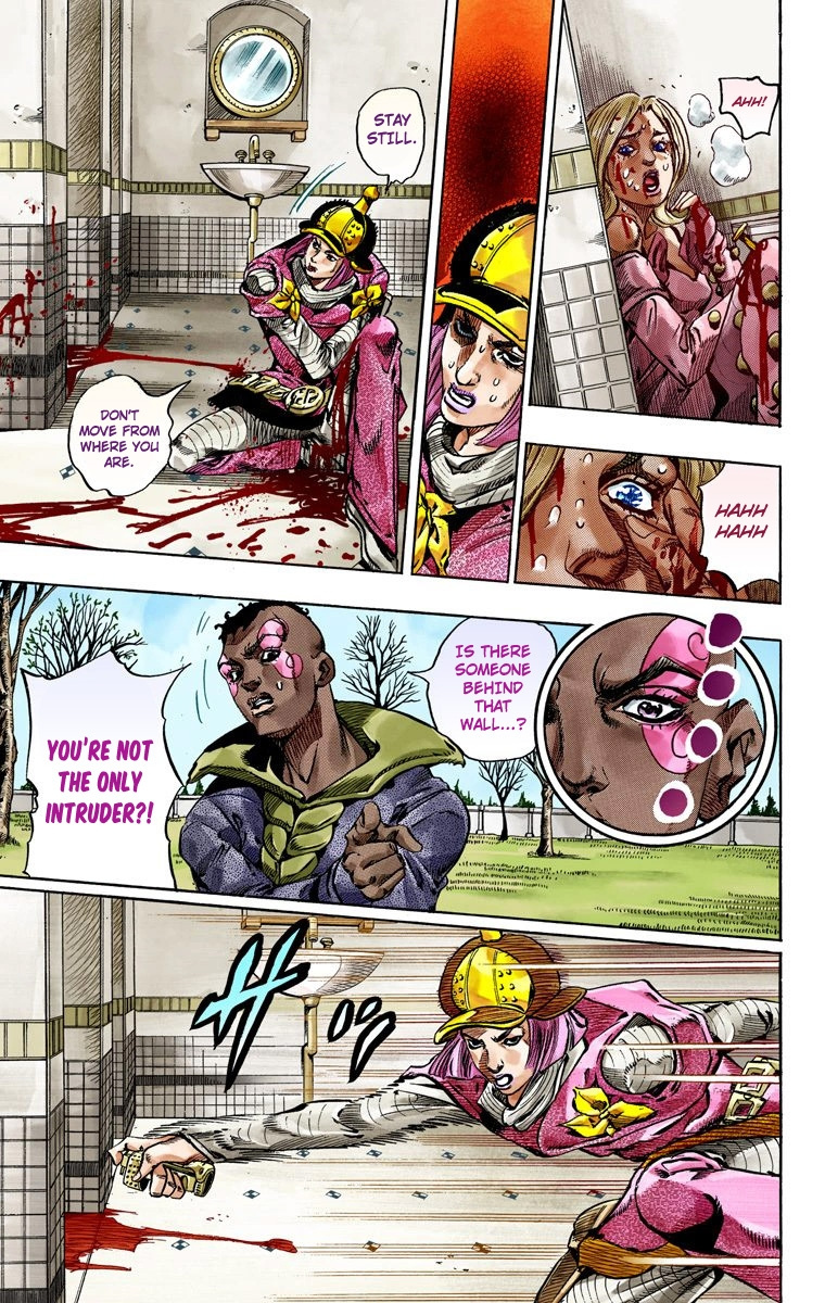 Jojo's Bizarre Adventure Part 7 - Steel Ball Run - Vol.13 Chapter 50: Tubular Bells Part 3