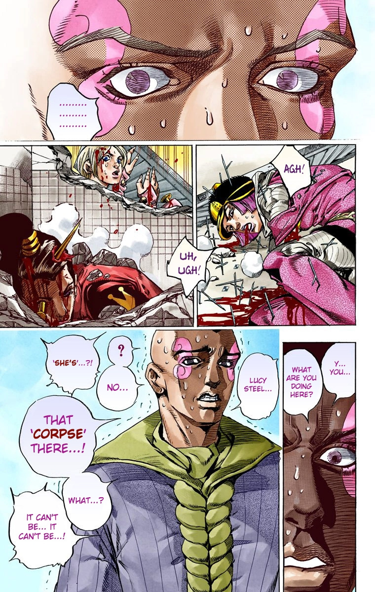 Jojo's Bizarre Adventure Part 7 - Steel Ball Run - Vol.13 Chapter 50: Tubular Bells Part 3