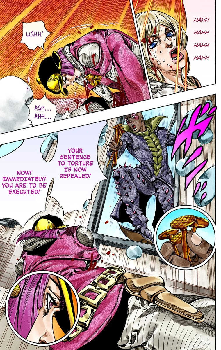 Jojo's Bizarre Adventure Part 7 - Steel Ball Run - Vol.13 Chapter 50: Tubular Bells Part 3