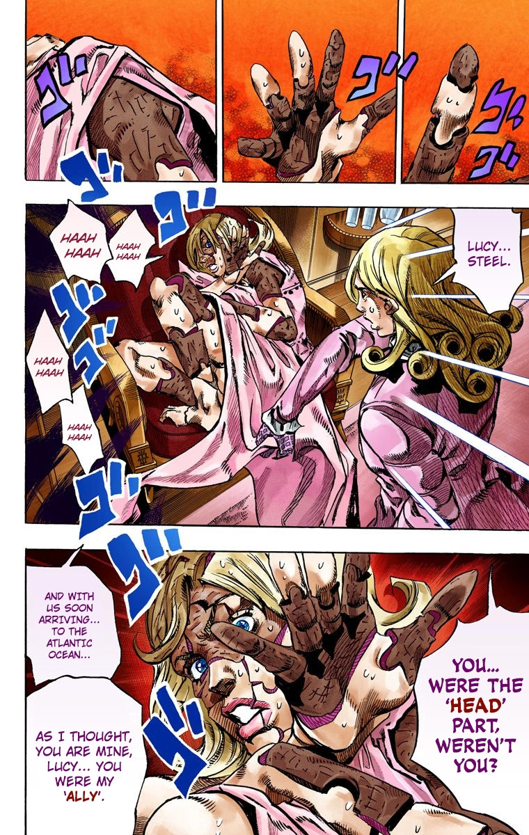 Jojo's Bizarre Adventure Part 7 - Steel Ball Run - Vol.19 Chapter 75: D4C Part 8