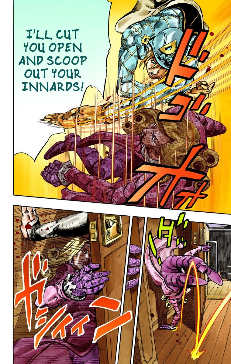 Jojo's Bizarre Adventure Part 7 - Steel Ball Run - Vol.19 Chapter 75: D4C Part 8