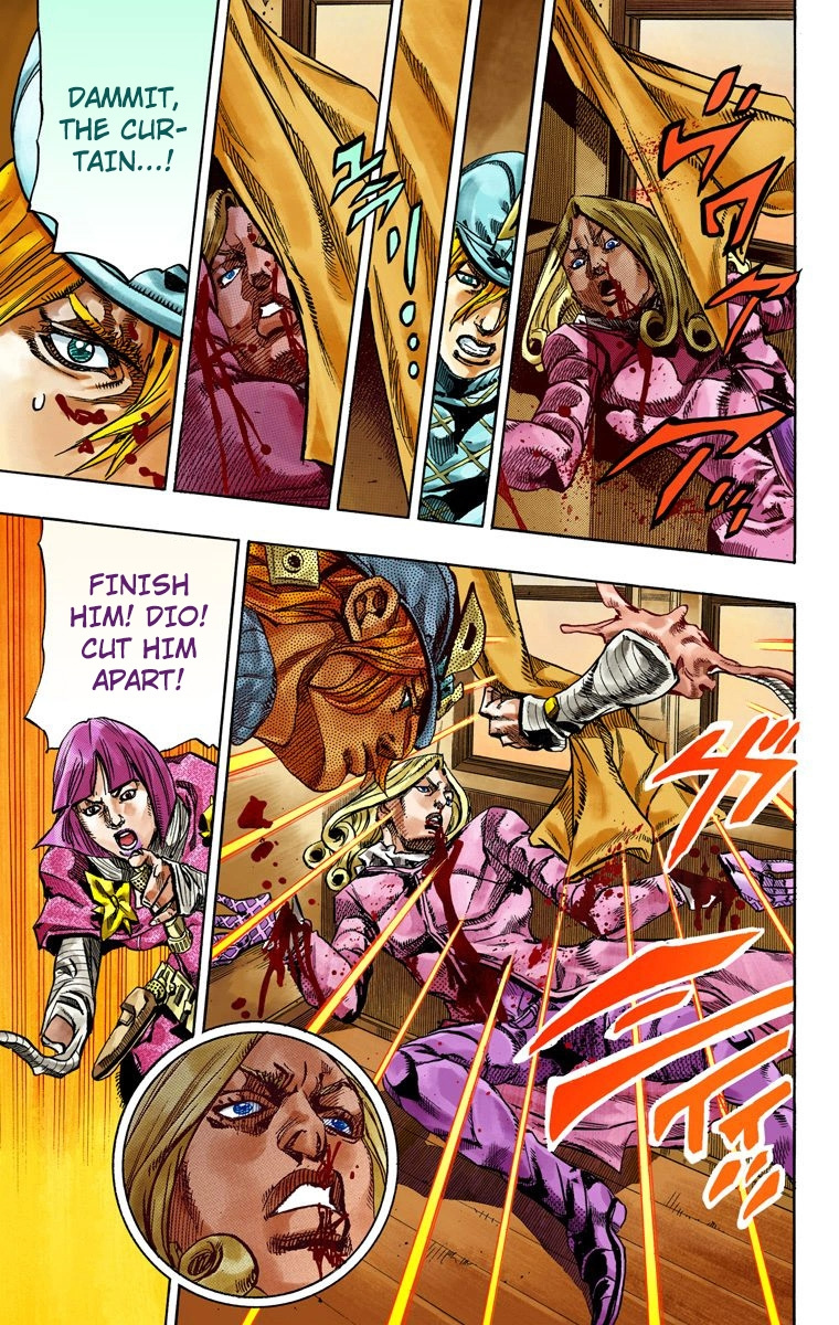 Jojo's Bizarre Adventure Part 7 - Steel Ball Run - Vol.19 Chapter 75: D4C Part 8