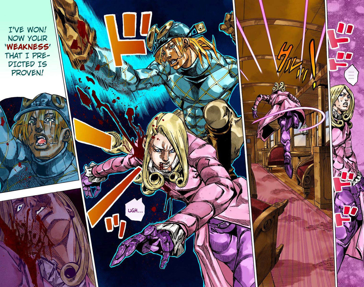 Jojo's Bizarre Adventure Part 7 - Steel Ball Run - Vol.19 Chapter 75: D4C Part 8