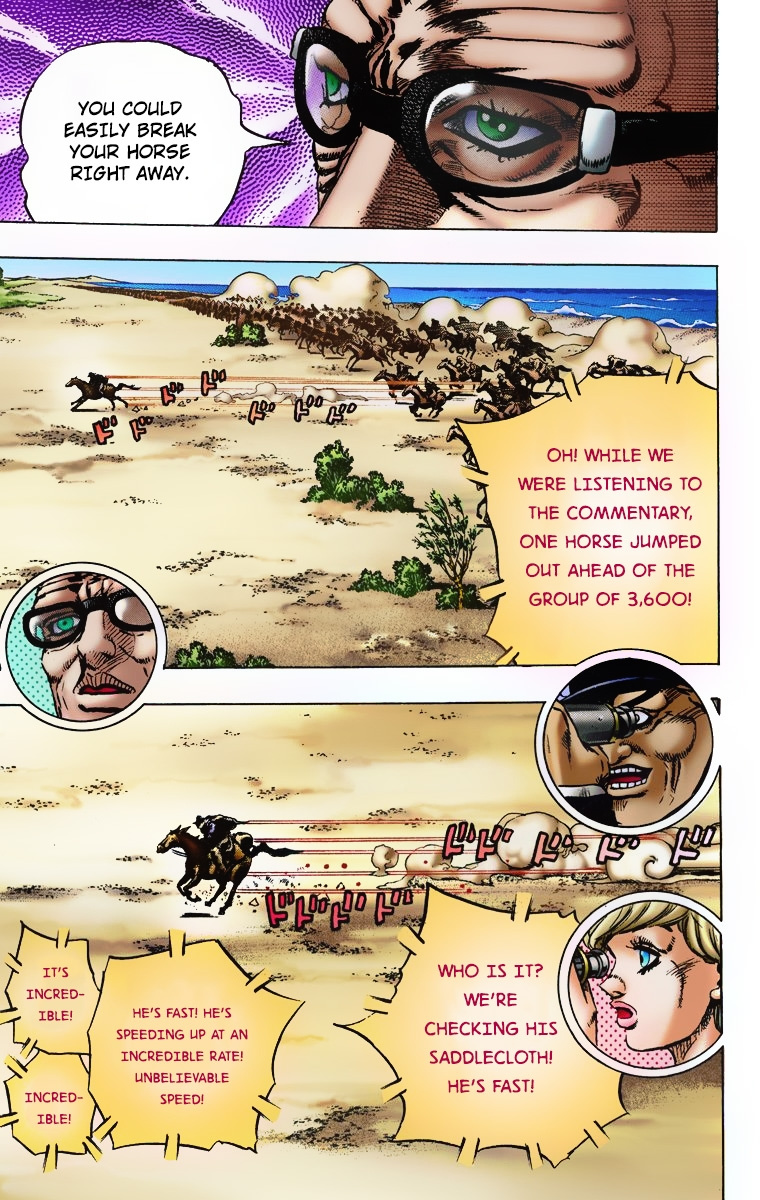 Jojo's Bizarre Adventure Part 7 - Steel Ball Run - Vol.1 Chapter 5: 1St Stage 15,000 Meters