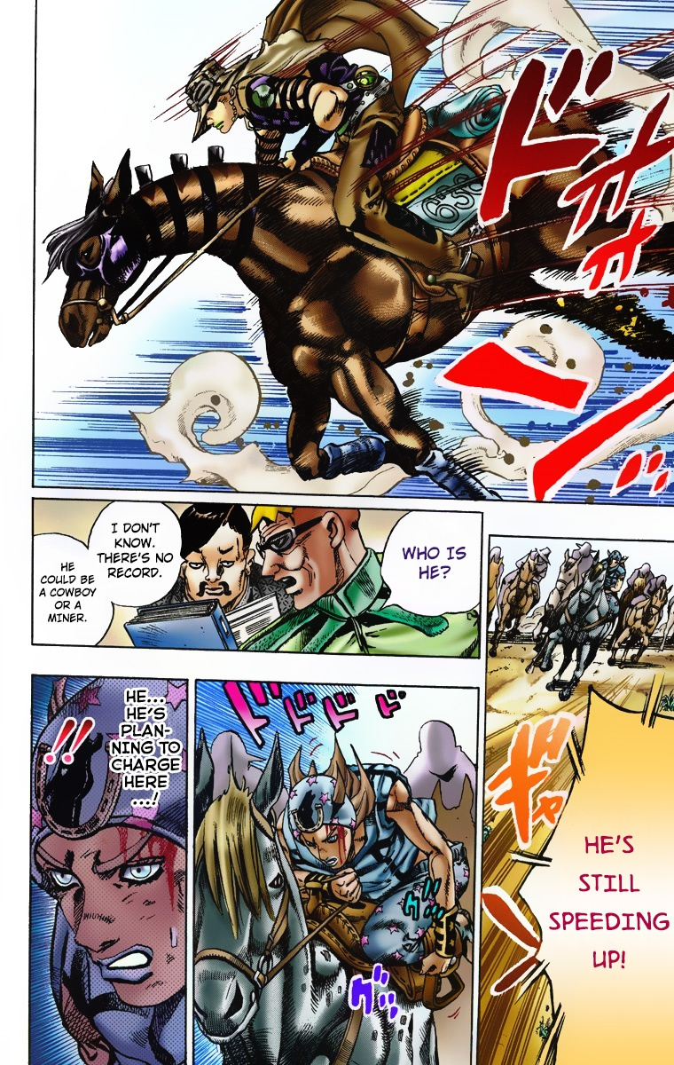 Jojo's Bizarre Adventure Part 7 - Steel Ball Run - Vol.1 Chapter 5: 1St Stage 15,000 Meters