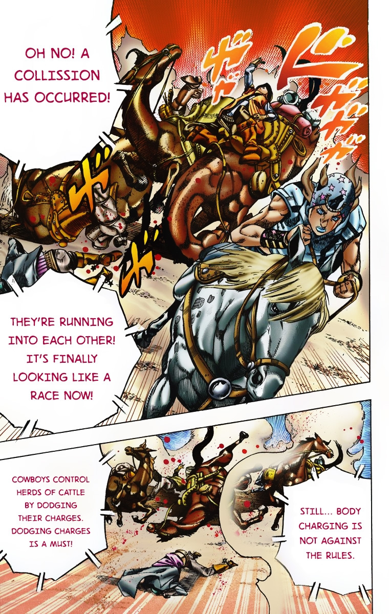 Jojo's Bizarre Adventure Part 7 - Steel Ball Run - Vol.1 Chapter 5: 1St Stage 15,000 Meters