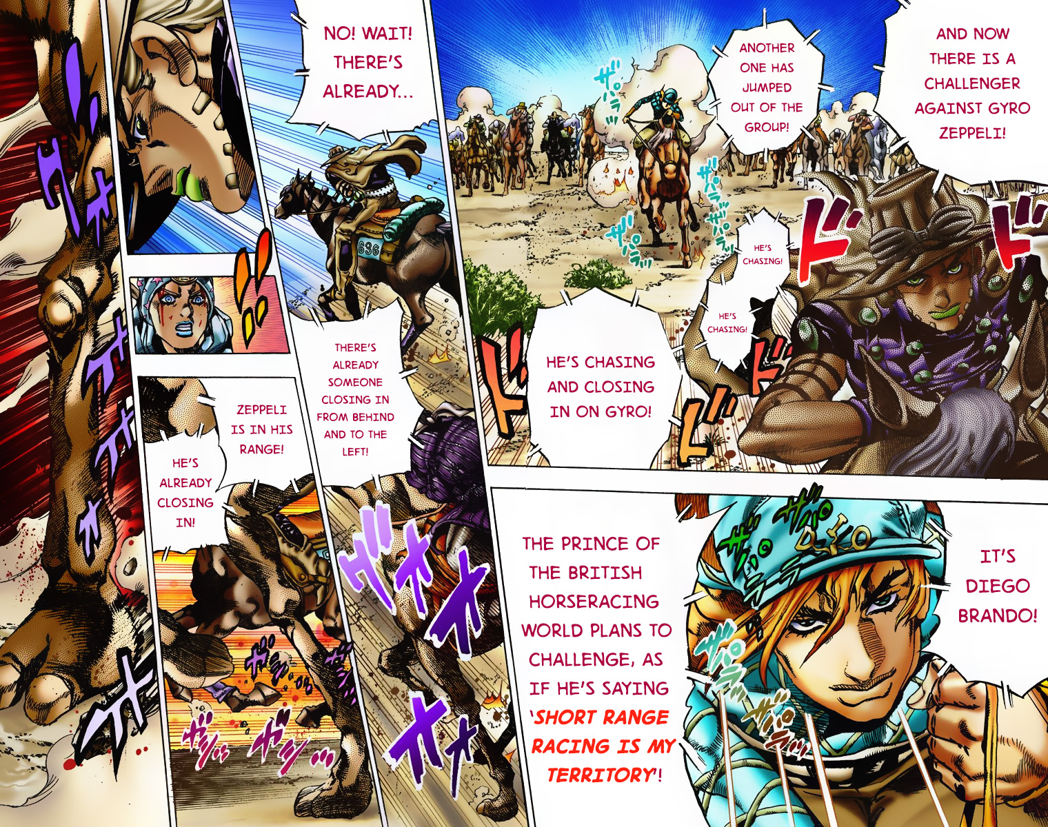 Jojo's Bizarre Adventure Part 7 - Steel Ball Run - Vol.1 Chapter 5: 1St Stage 15,000 Meters