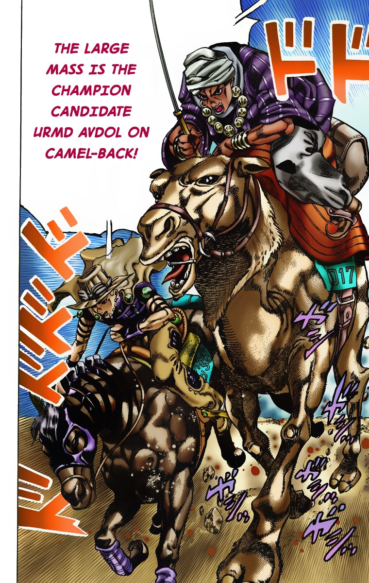 Jojo's Bizarre Adventure Part 7 - Steel Ball Run - Vol.1 Chapter 5: 1St Stage 15,000 Meters