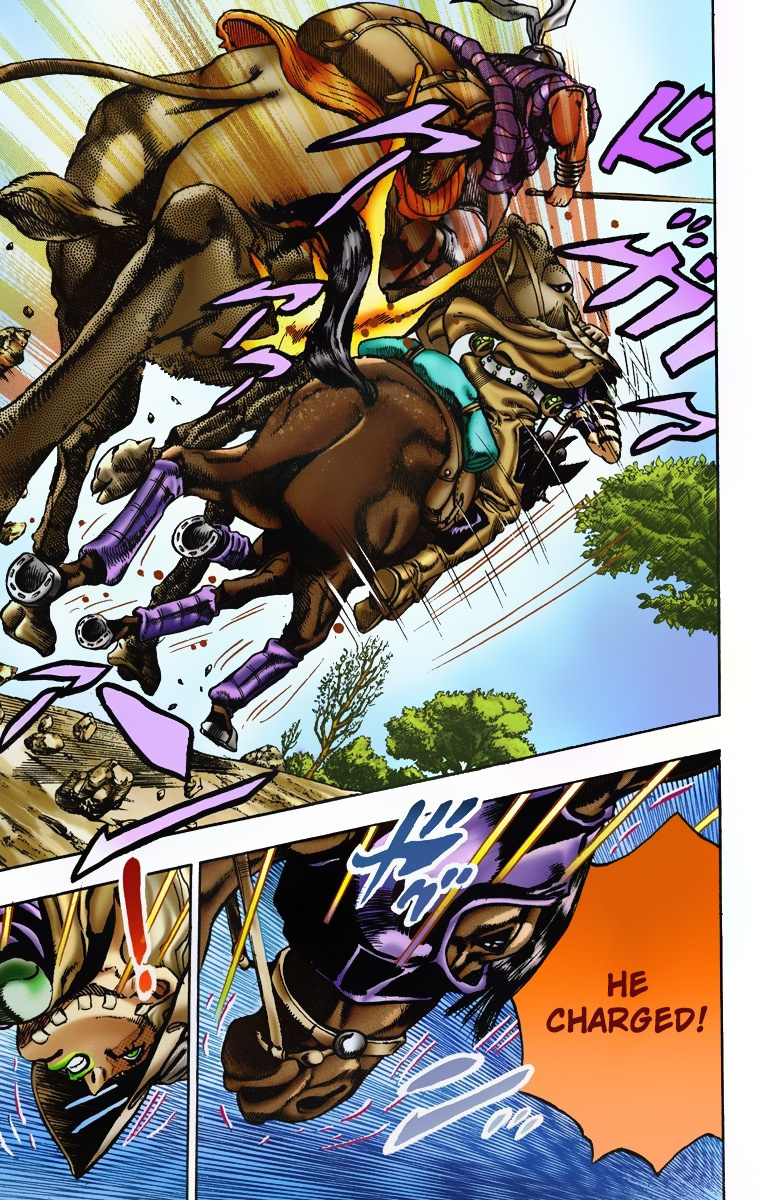 Jojo's Bizarre Adventure Part 7 - Steel Ball Run - Vol.1 Chapter 5: 1St Stage 15,000 Meters