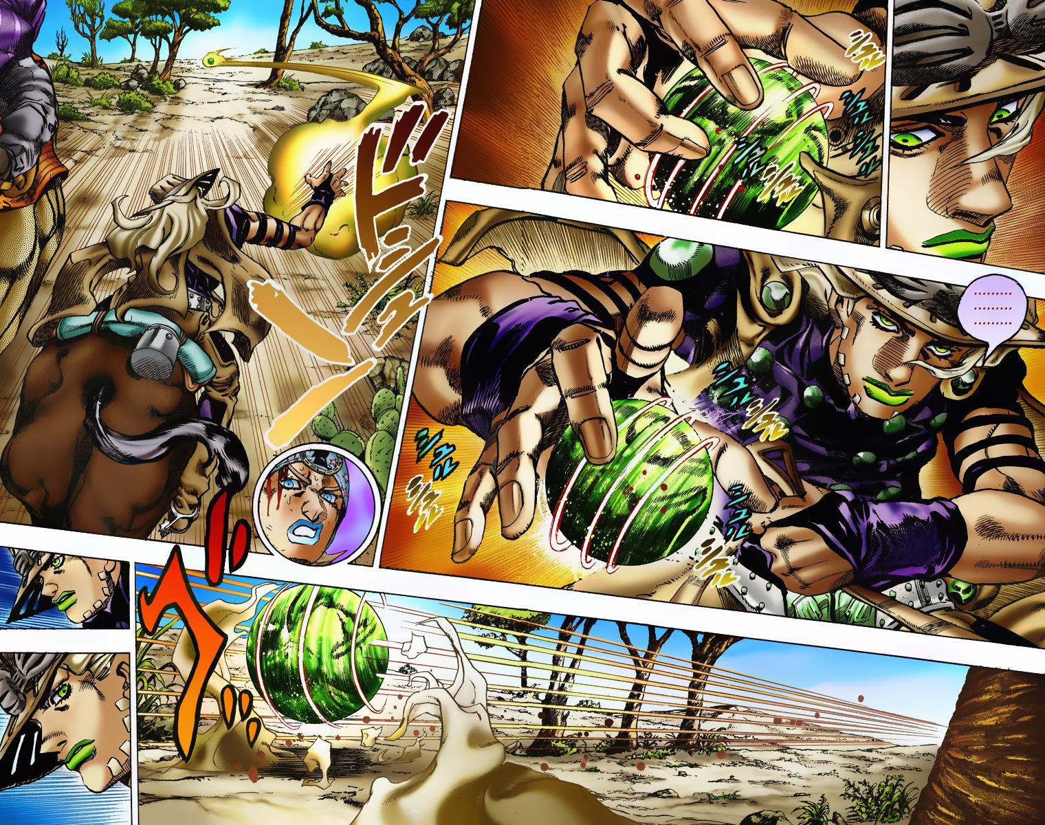 Jojo's Bizarre Adventure Part 7 - Steel Ball Run - Vol.1 Chapter 5: 1St Stage 15,000 Meters