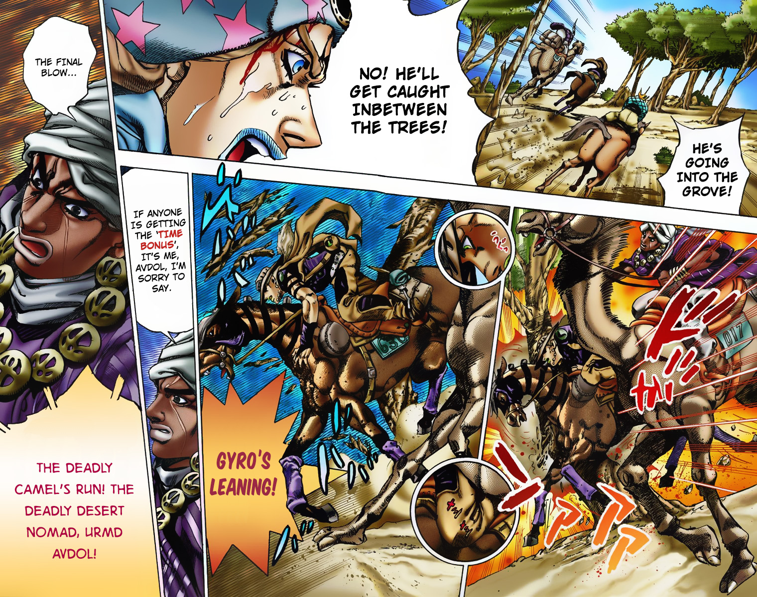 Jojo's Bizarre Adventure Part 7 - Steel Ball Run - Vol.1 Chapter 5: 1St Stage 15,000 Meters