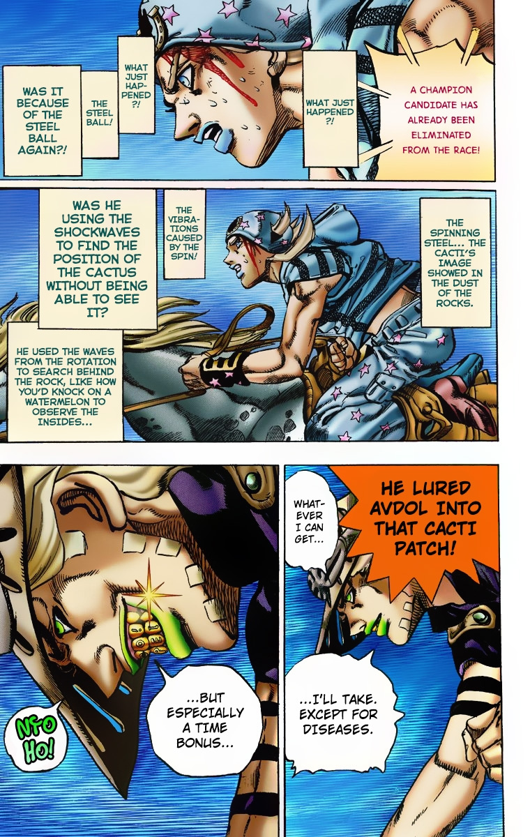 Jojo's Bizarre Adventure Part 7 - Steel Ball Run - Vol.1 Chapter 5: 1St Stage 15,000 Meters