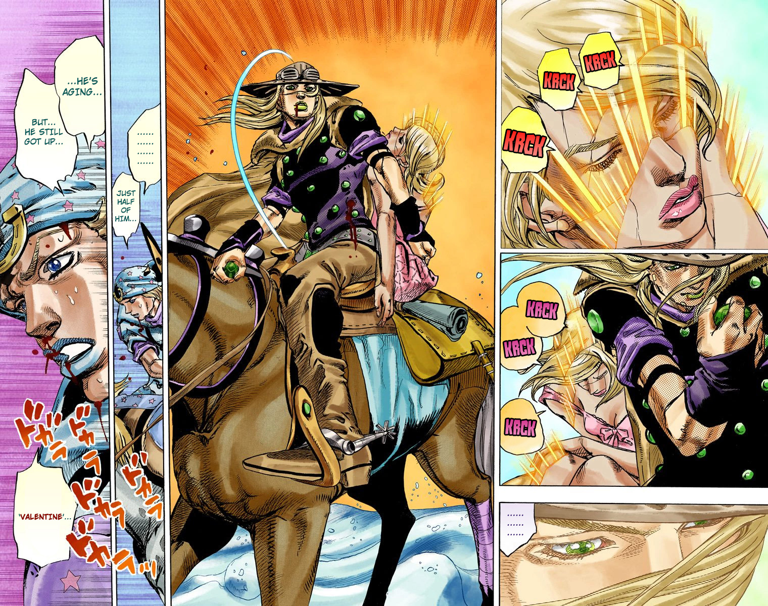 Jojo's Bizarre Adventure Part 7 - Steel Ball Run - Vol.21 Chapter 84: Ball Breaker Part 2