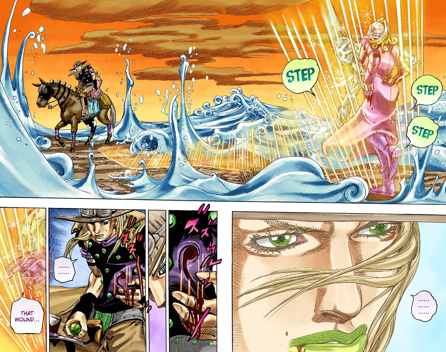 Jojo's Bizarre Adventure Part 7 - Steel Ball Run - Vol.21 Chapter 84: Ball Breaker Part 2