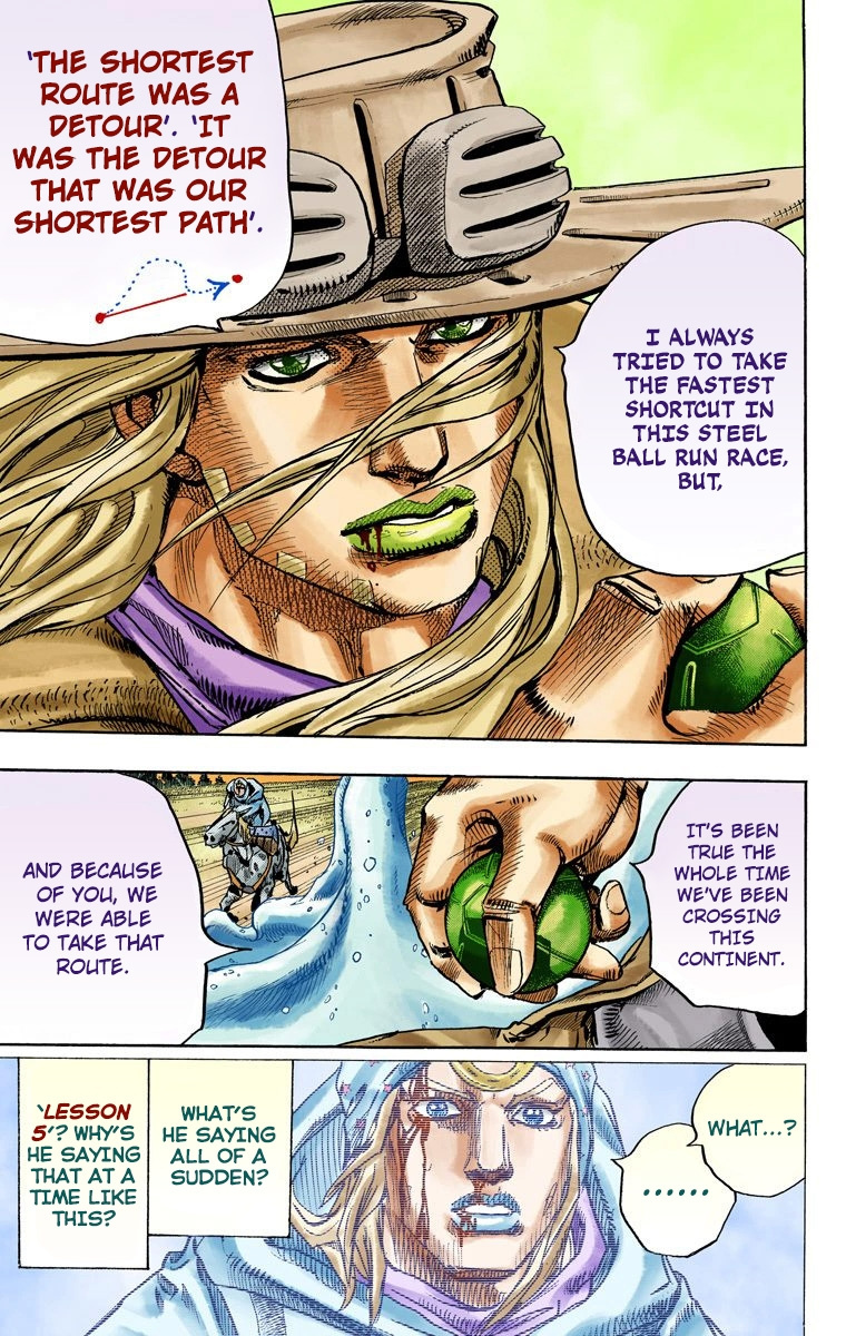 Jojo's Bizarre Adventure Part 7 - Steel Ball Run - Vol.21 Chapter 84: Ball Breaker Part 2