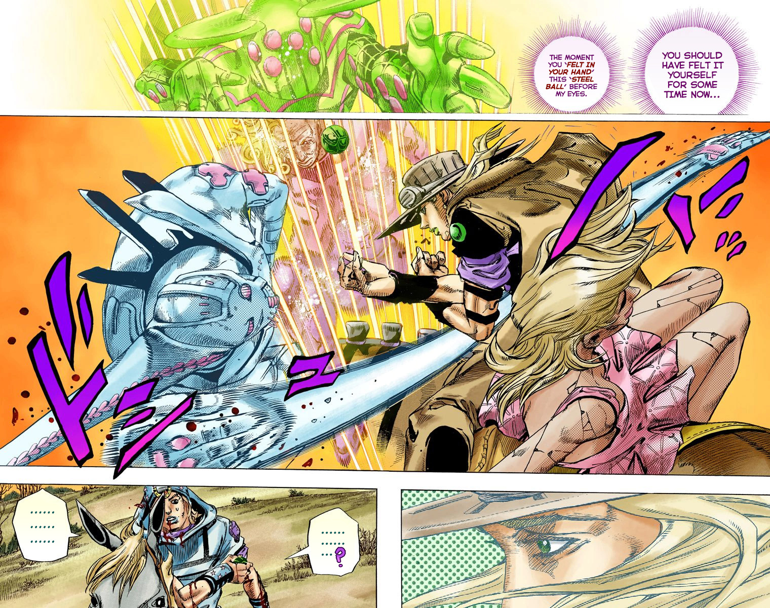 Jojo's Bizarre Adventure Part 7 - Steel Ball Run - Vol.21 Chapter 84: Ball Breaker Part 2