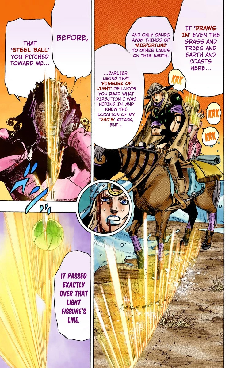 Jojo's Bizarre Adventure Part 7 - Steel Ball Run - Vol.21 Chapter 84: Ball Breaker Part 2