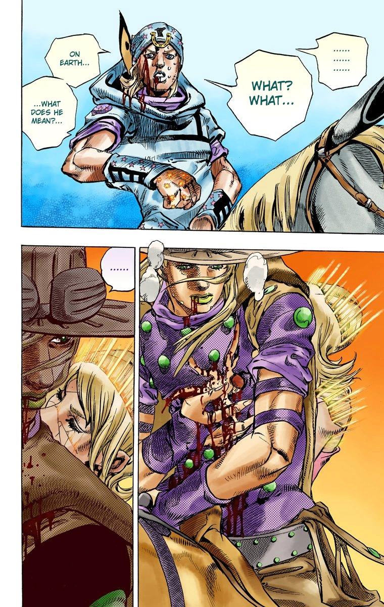 Jojo's Bizarre Adventure Part 7 - Steel Ball Run - Vol.21 Chapter 84: Ball Breaker Part 2