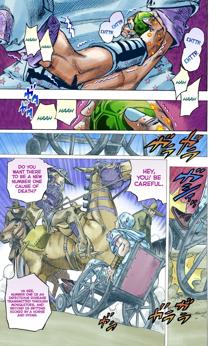 Jojo's Bizarre Adventure Part 7 - Steel Ball Run - Vol.21 Chapter 84: Ball Breaker Part 2