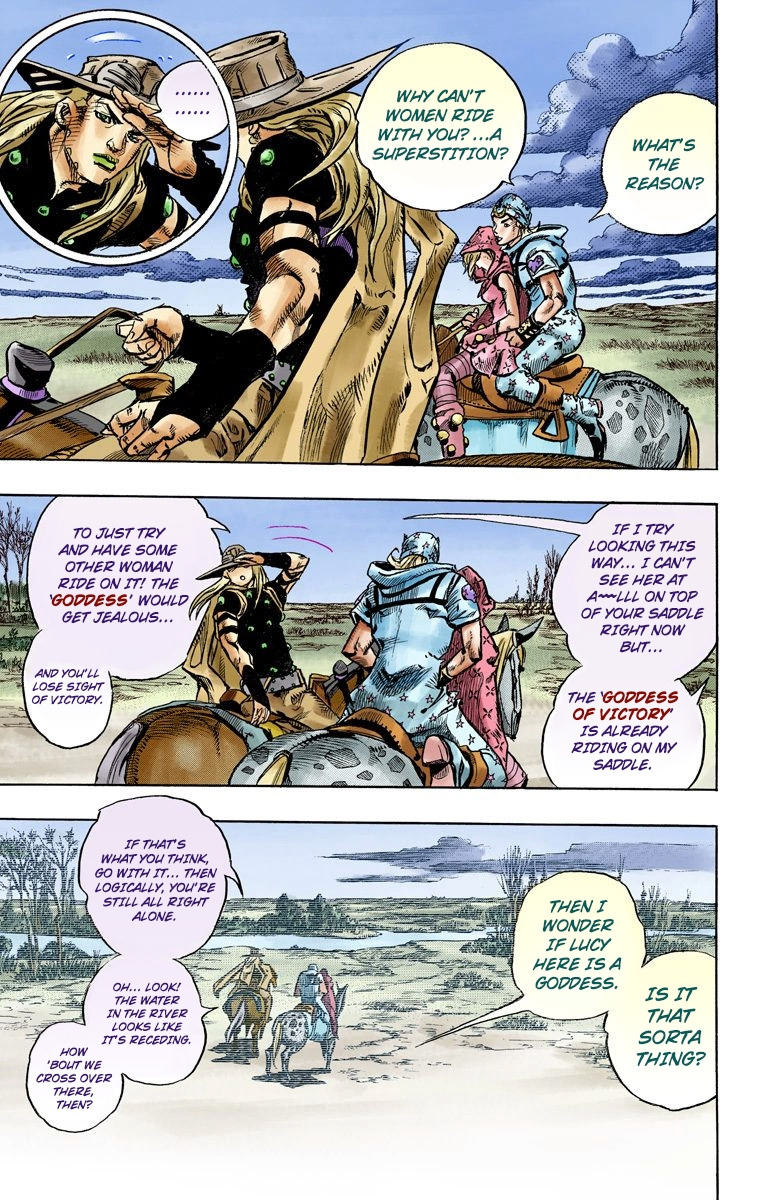 Jojo's Bizarre Adventure Part 7 - Steel Ball Run - Vol.21 Chapter 84: Ball Breaker Part 2