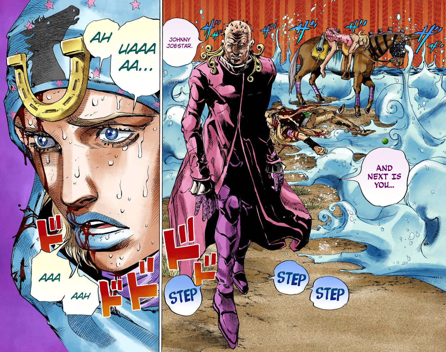 Jojo's Bizarre Adventure Part 7 - Steel Ball Run - Vol.21 Chapter 84: Ball Breaker Part 2