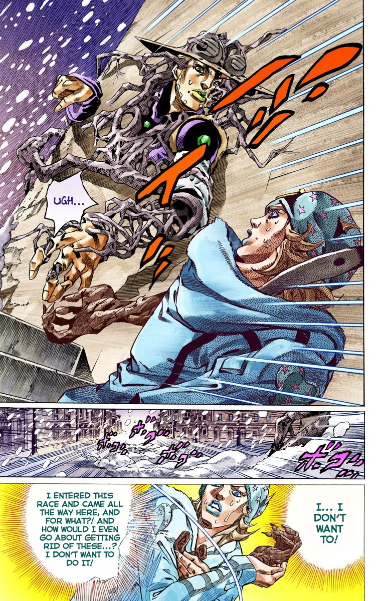 Jojo's Bizarre Adventure Part 7 - Steel Ball Run - Vol.12 Chapter 48: Tubular Bells Part 1