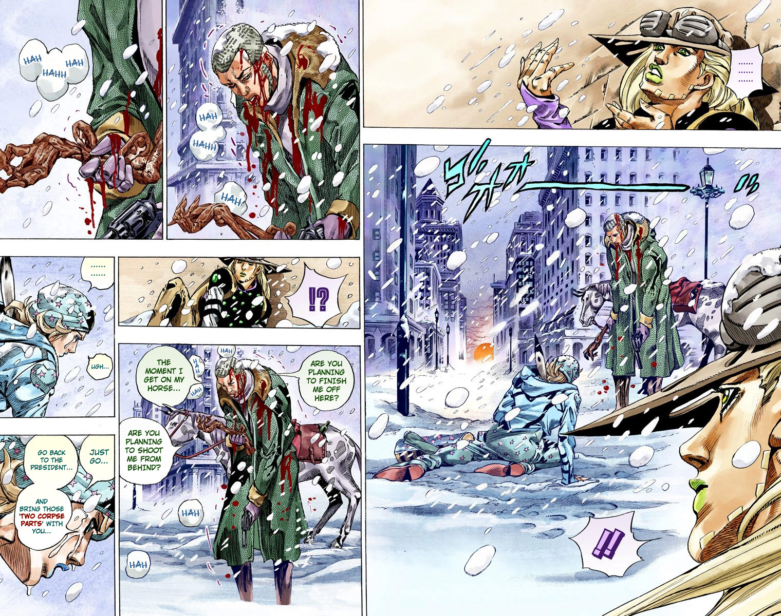 Jojo's Bizarre Adventure Part 7 - Steel Ball Run - Vol.12 Chapter 48: Tubular Bells Part 1