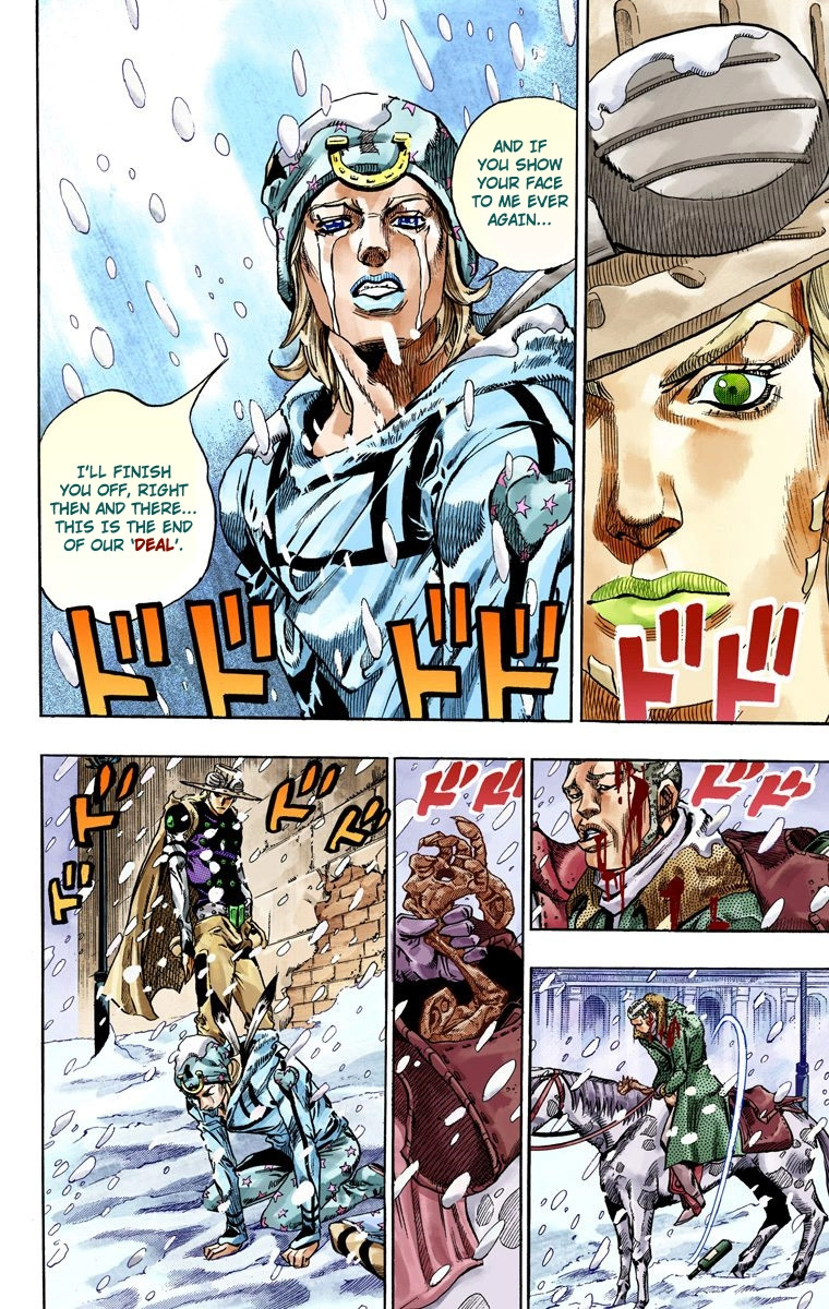 Jojo's Bizarre Adventure Part 7 - Steel Ball Run - Vol.12 Chapter 48: Tubular Bells Part 1