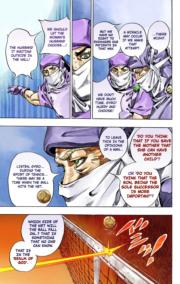 Jojo's Bizarre Adventure Part 7 - Steel Ball Run - Vol.12 Chapter 48: Tubular Bells Part 1