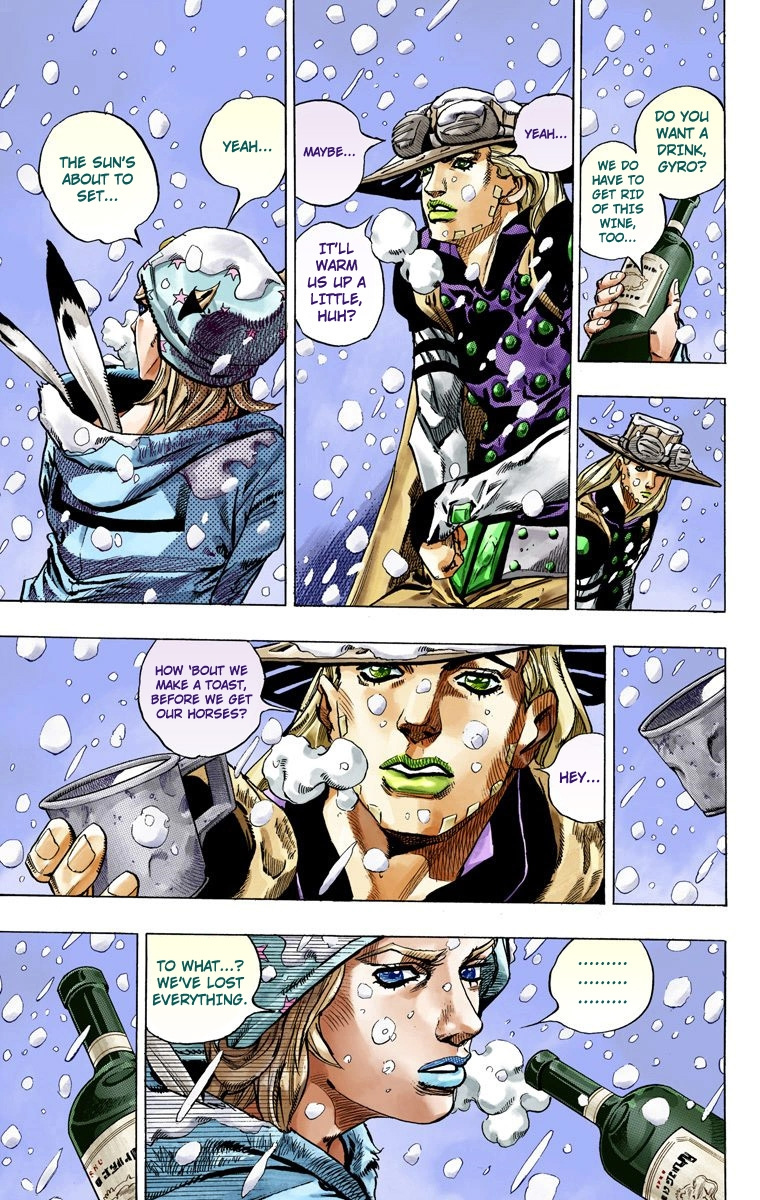 Jojo's Bizarre Adventure Part 7 - Steel Ball Run - Vol.12 Chapter 48: Tubular Bells Part 1