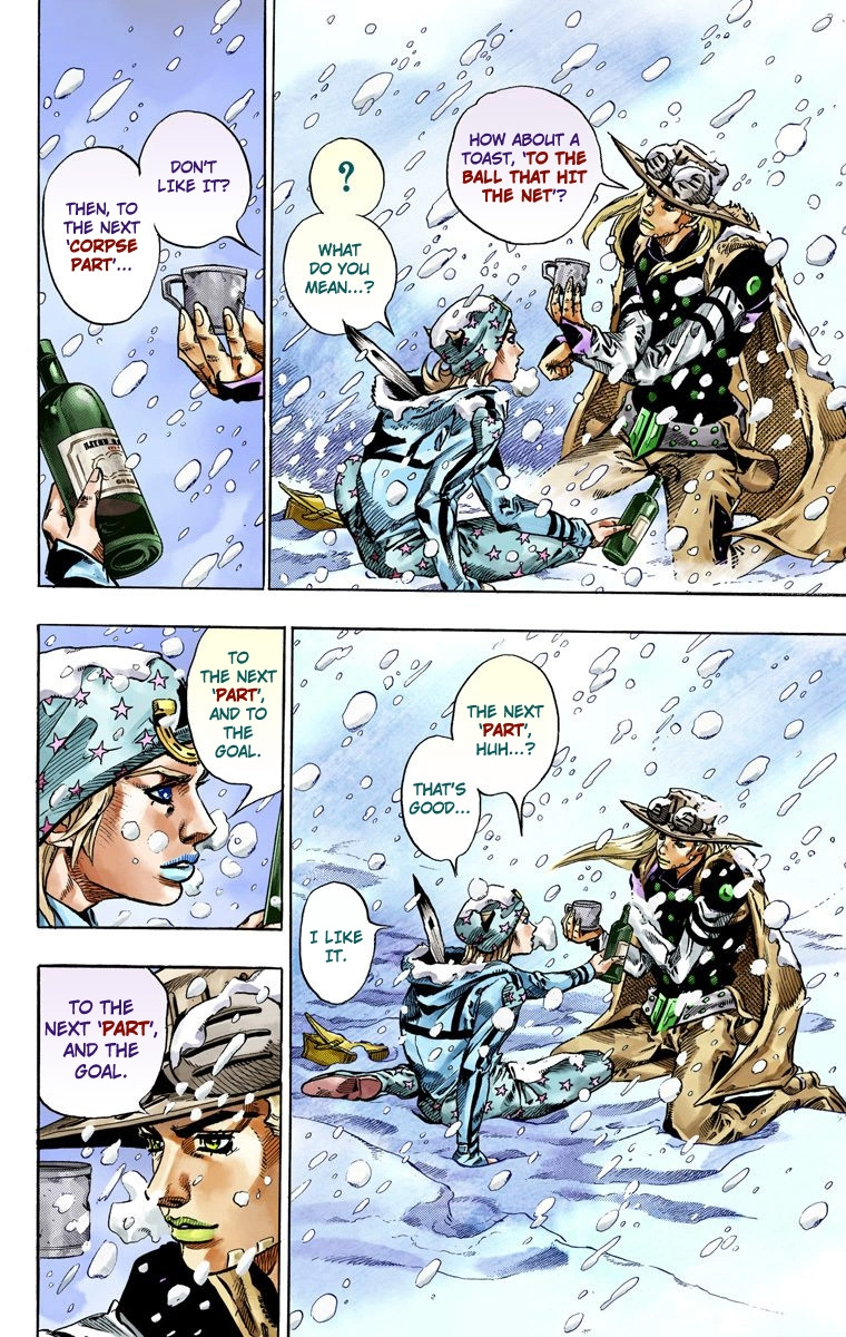 Jojo's Bizarre Adventure Part 7 - Steel Ball Run - Vol.12 Chapter 48: Tubular Bells Part 1