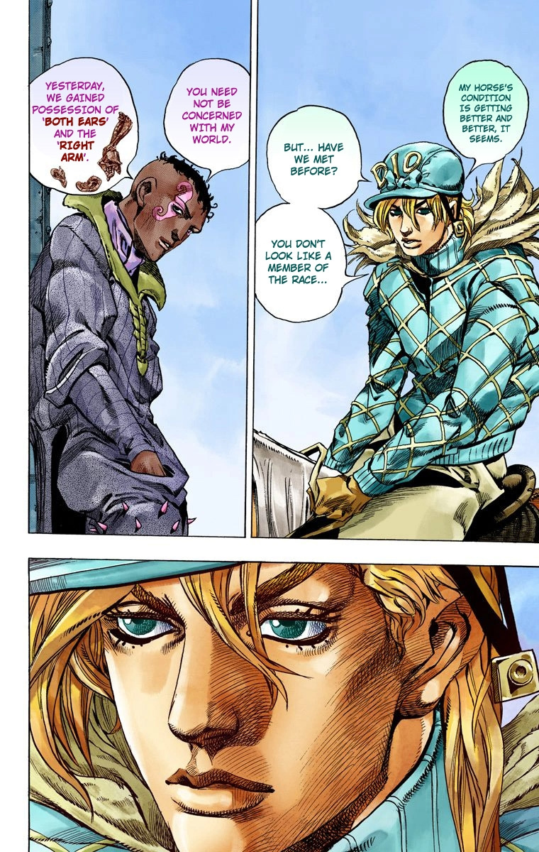 Jojo's Bizarre Adventure Part 7 - Steel Ball Run - Vol.12 Chapter 48: Tubular Bells Part 1