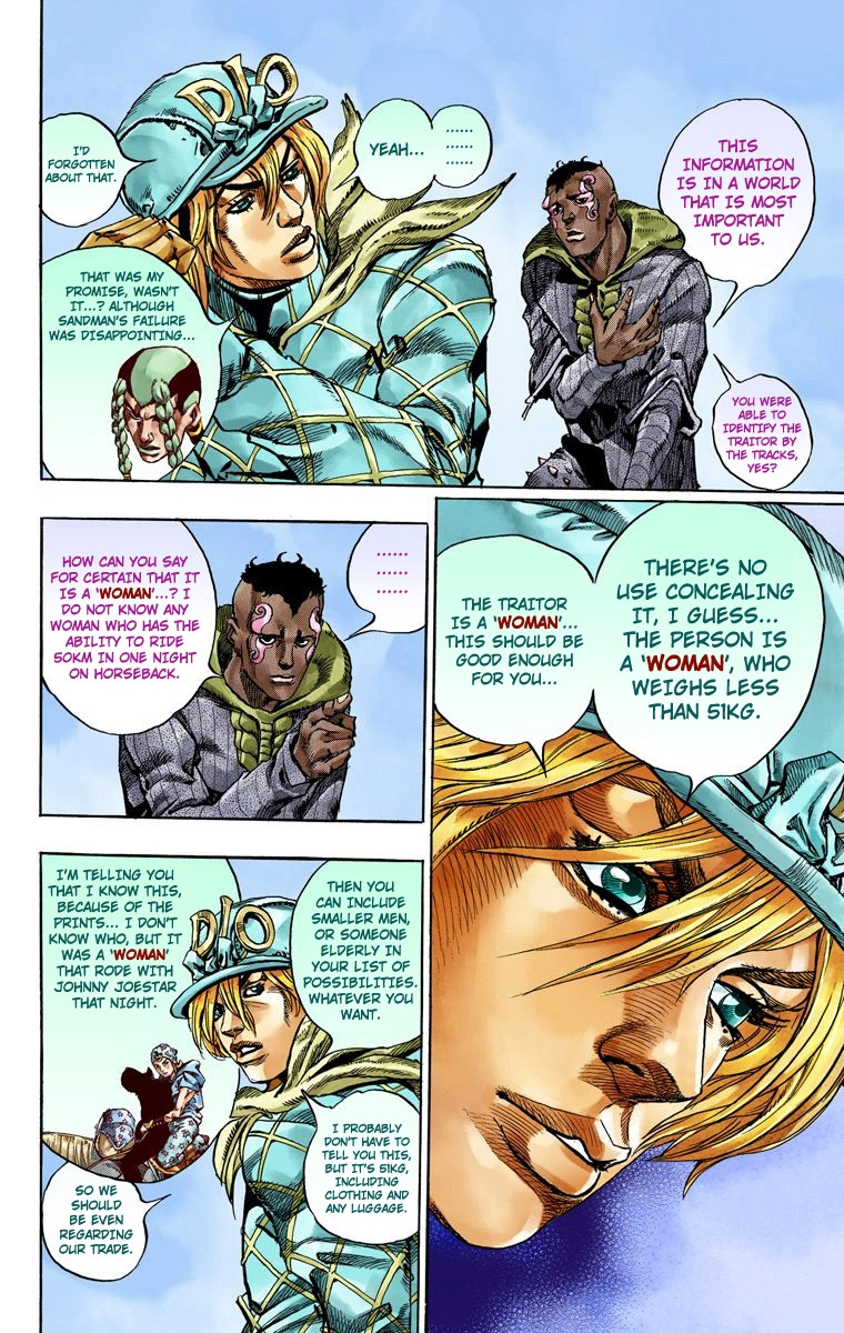 Jojo's Bizarre Adventure Part 7 - Steel Ball Run - Vol.12 Chapter 48: Tubular Bells Part 1