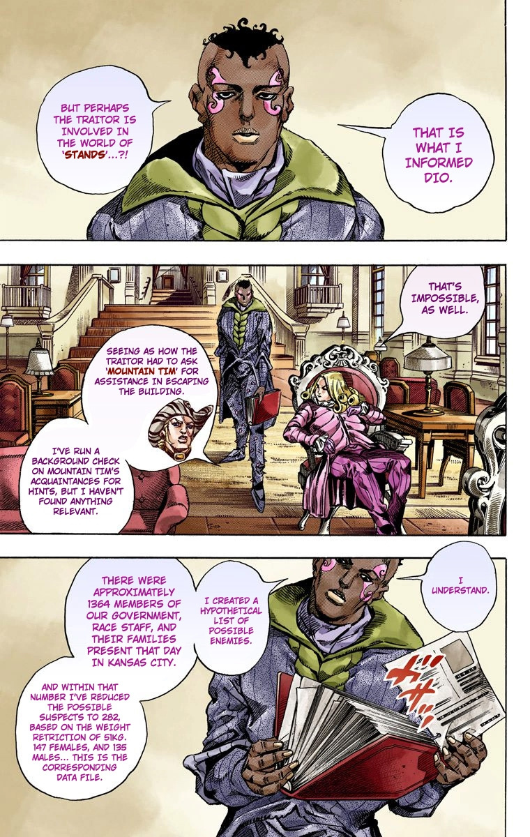 Jojo's Bizarre Adventure Part 7 - Steel Ball Run - Vol.12 Chapter 48: Tubular Bells Part 1