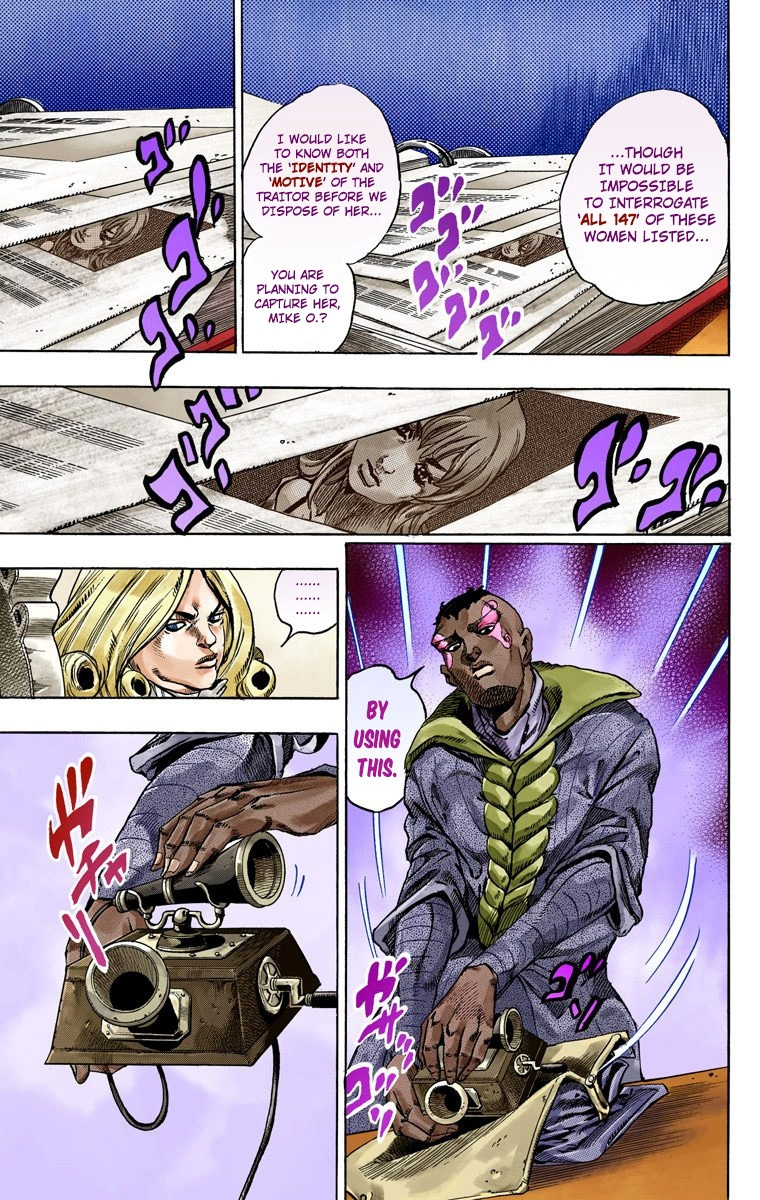 Jojo's Bizarre Adventure Part 7 - Steel Ball Run - Vol.12 Chapter 48: Tubular Bells Part 1