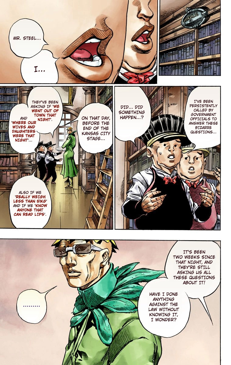 Jojo's Bizarre Adventure Part 7 - Steel Ball Run - Vol.12 Chapter 48: Tubular Bells Part 1