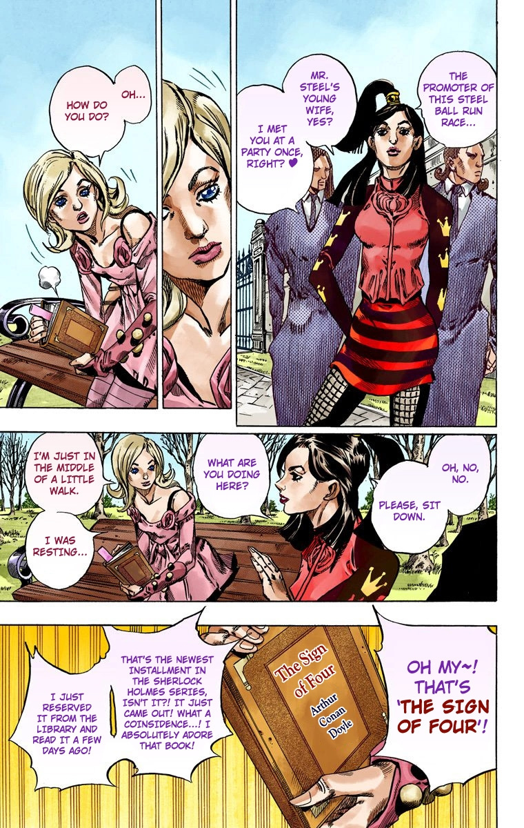 Jojo's Bizarre Adventure Part 7 - Steel Ball Run - Vol.12 Chapter 48: Tubular Bells Part 1