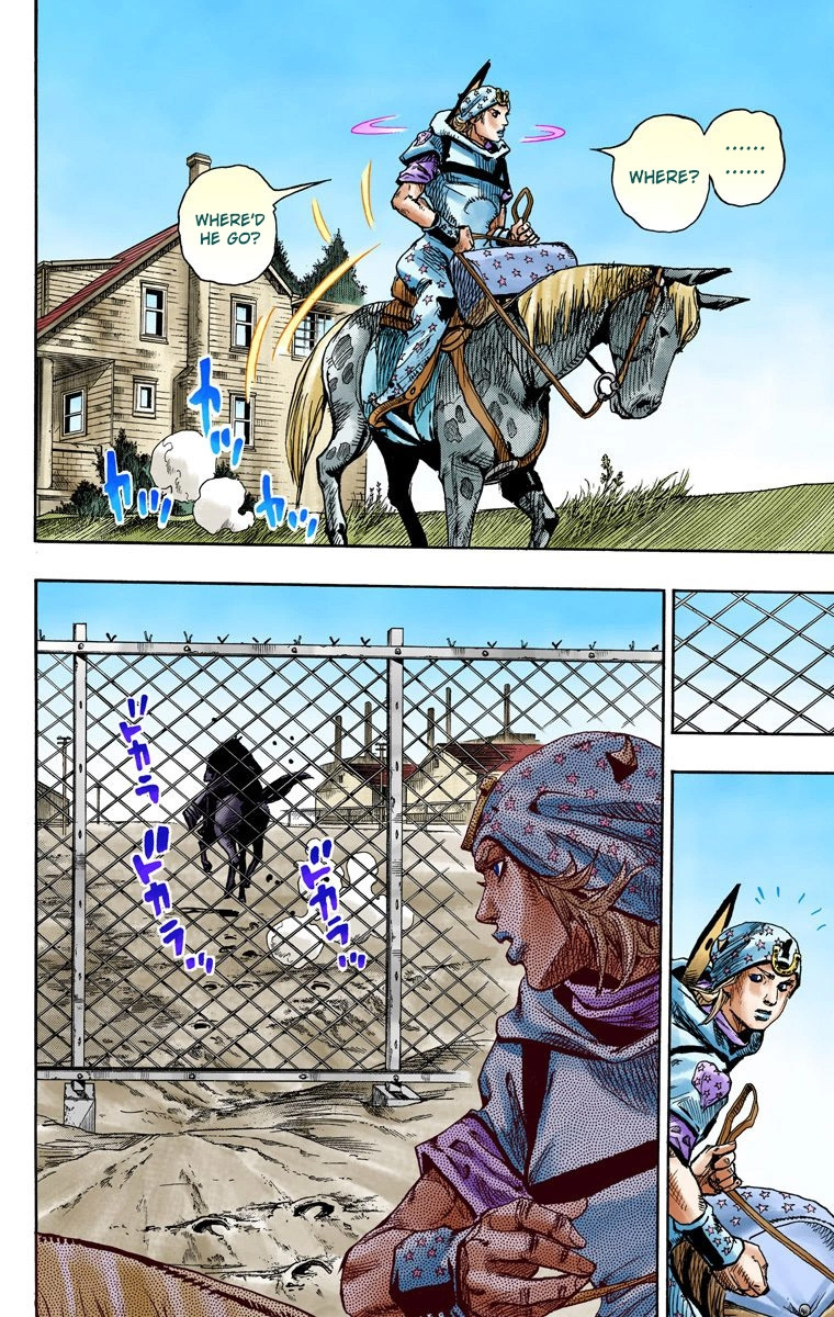 Jojo's Bizarre Adventure Part 7 - Steel Ball Run - Vol.23 Chapter 90: High Voltage Part 1