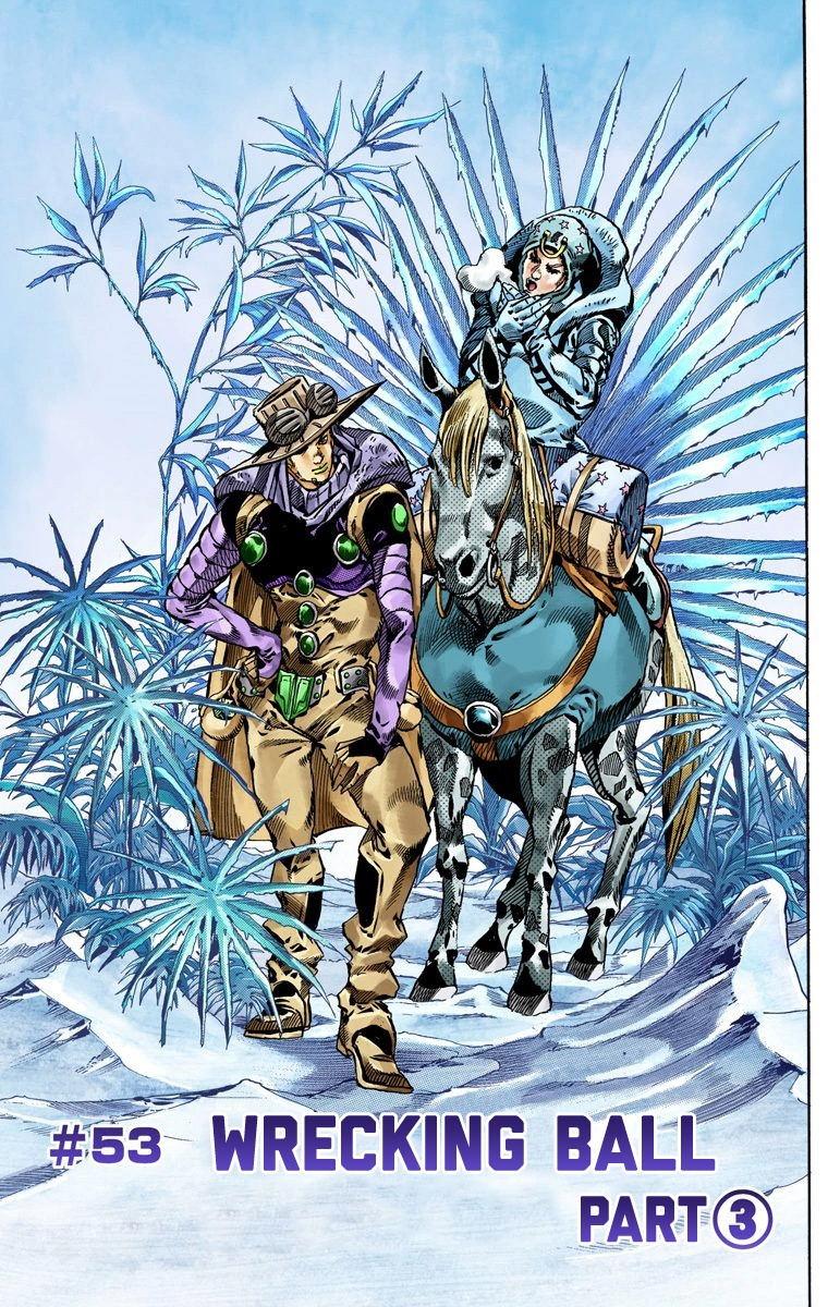 Jojo's Bizarre Adventure Part 7 - Steel Ball Run - Vol.14 Chapter 53: Wrecking Ball Part 3