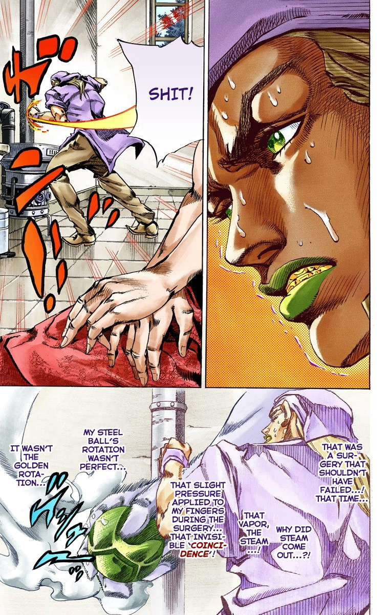 Jojo's Bizarre Adventure Part 7 - Steel Ball Run - Vol.14 Chapter 53: Wrecking Ball Part 3