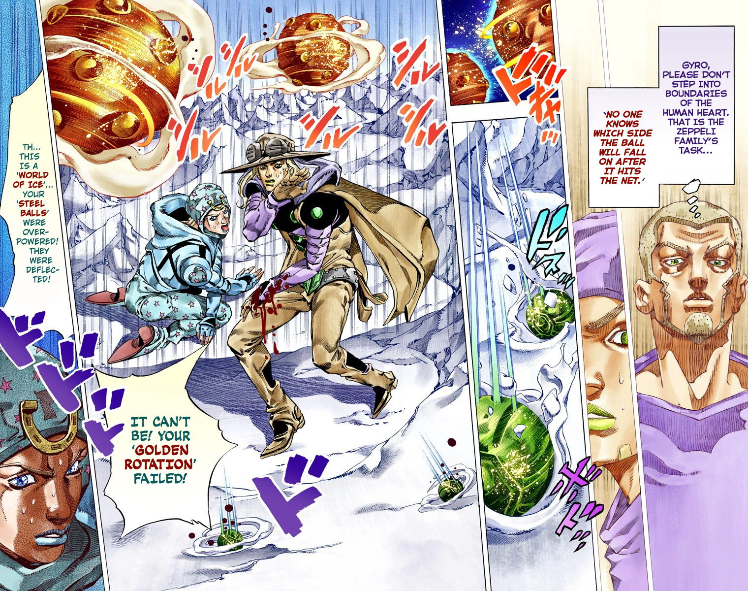 Jojo's Bizarre Adventure Part 7 - Steel Ball Run - Vol.14 Chapter 53: Wrecking Ball Part 3