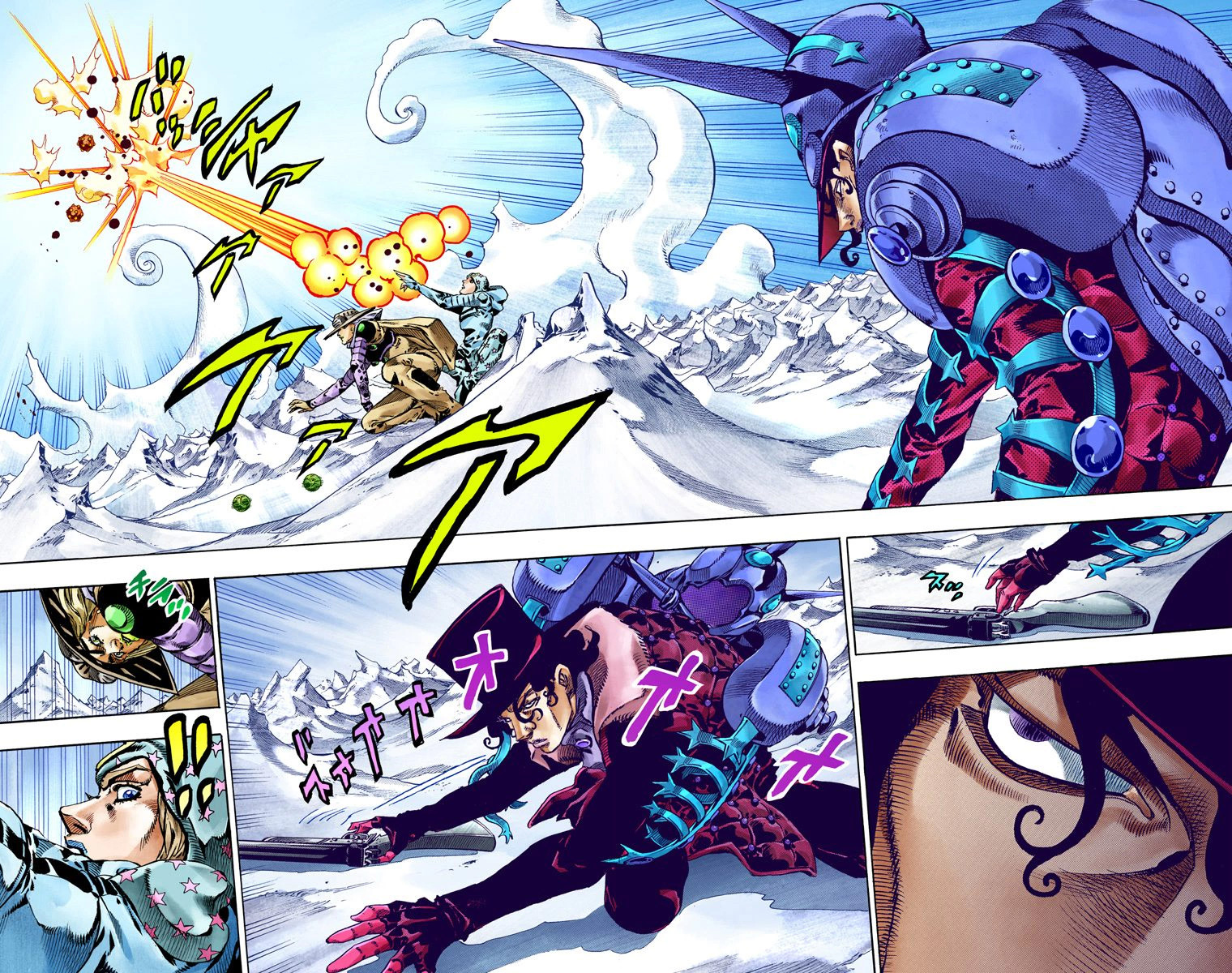 Jojo's Bizarre Adventure Part 7 - Steel Ball Run - Vol.14 Chapter 53: Wrecking Ball Part 3