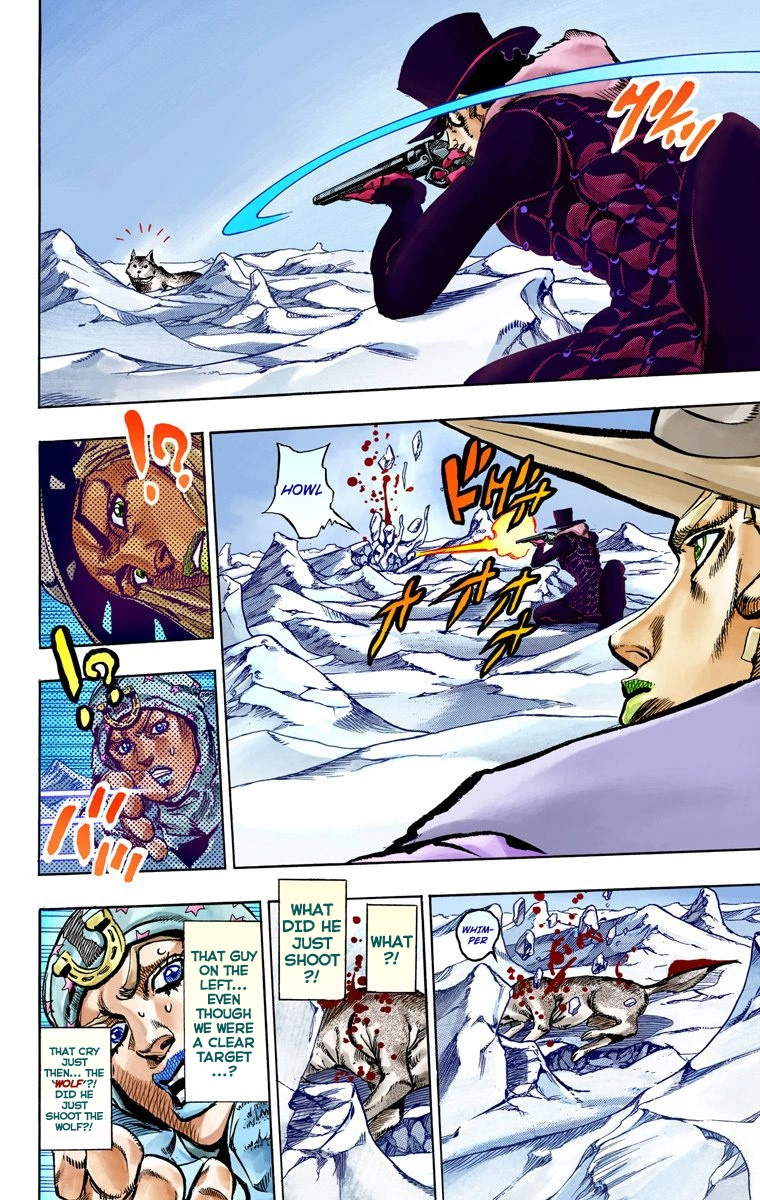 Jojo's Bizarre Adventure Part 7 - Steel Ball Run - Vol.14 Chapter 53: Wrecking Ball Part 3