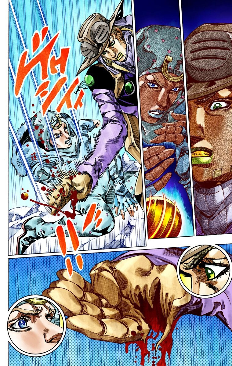 Jojo's Bizarre Adventure Part 7 - Steel Ball Run - Vol.14 Chapter 53: Wrecking Ball Part 3