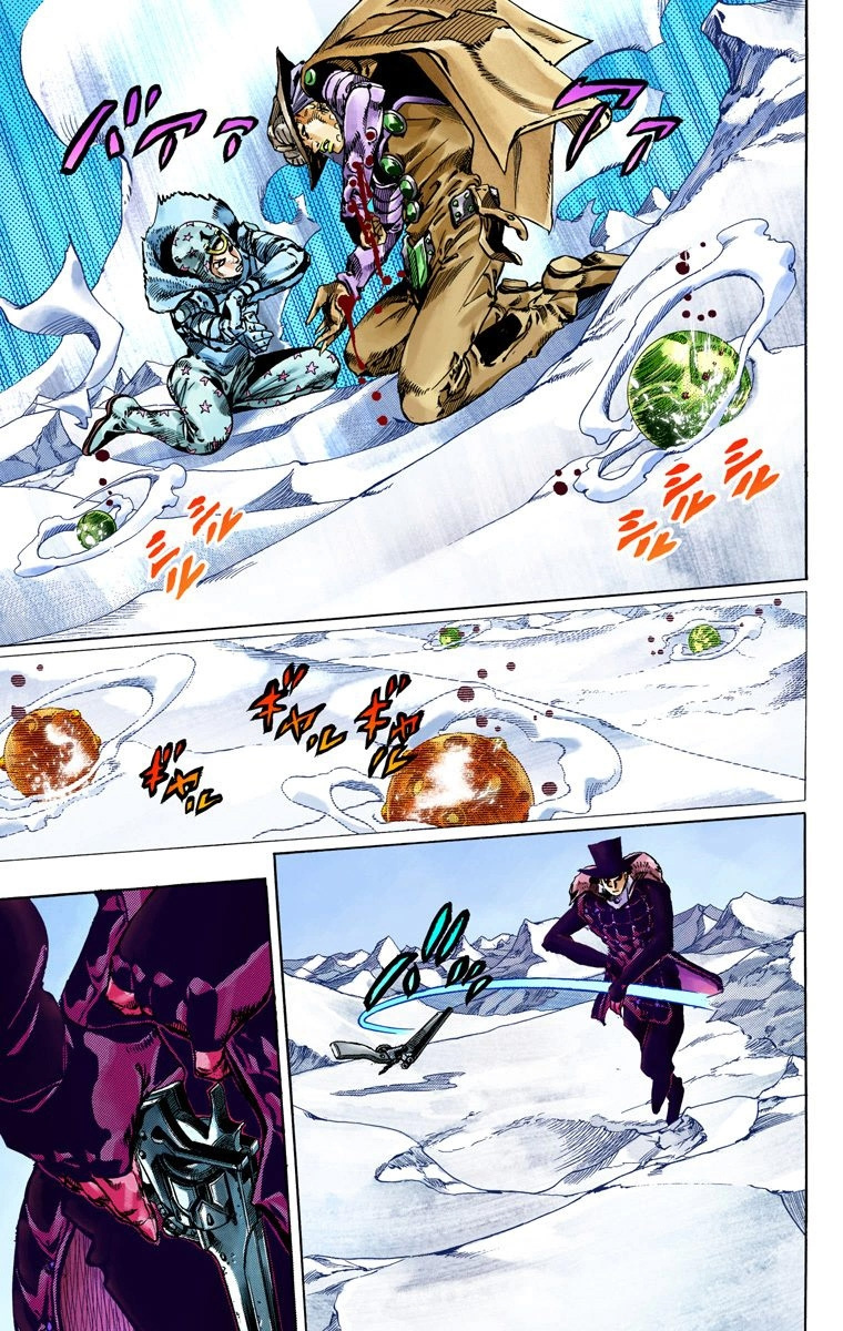 Jojo's Bizarre Adventure Part 7 - Steel Ball Run - Vol.14 Chapter 53: Wrecking Ball Part 3