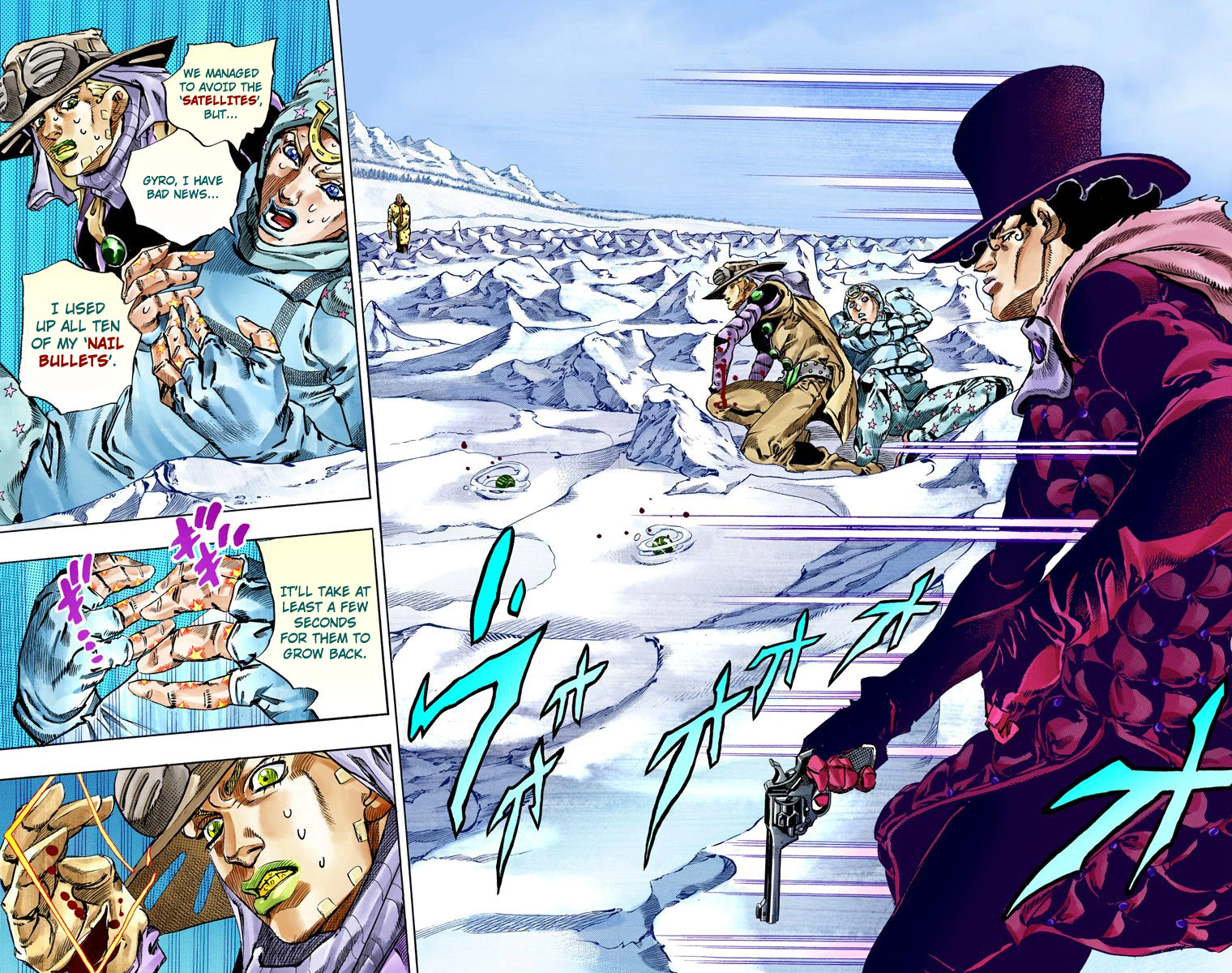 Jojo's Bizarre Adventure Part 7 - Steel Ball Run - Vol.14 Chapter 53: Wrecking Ball Part 3