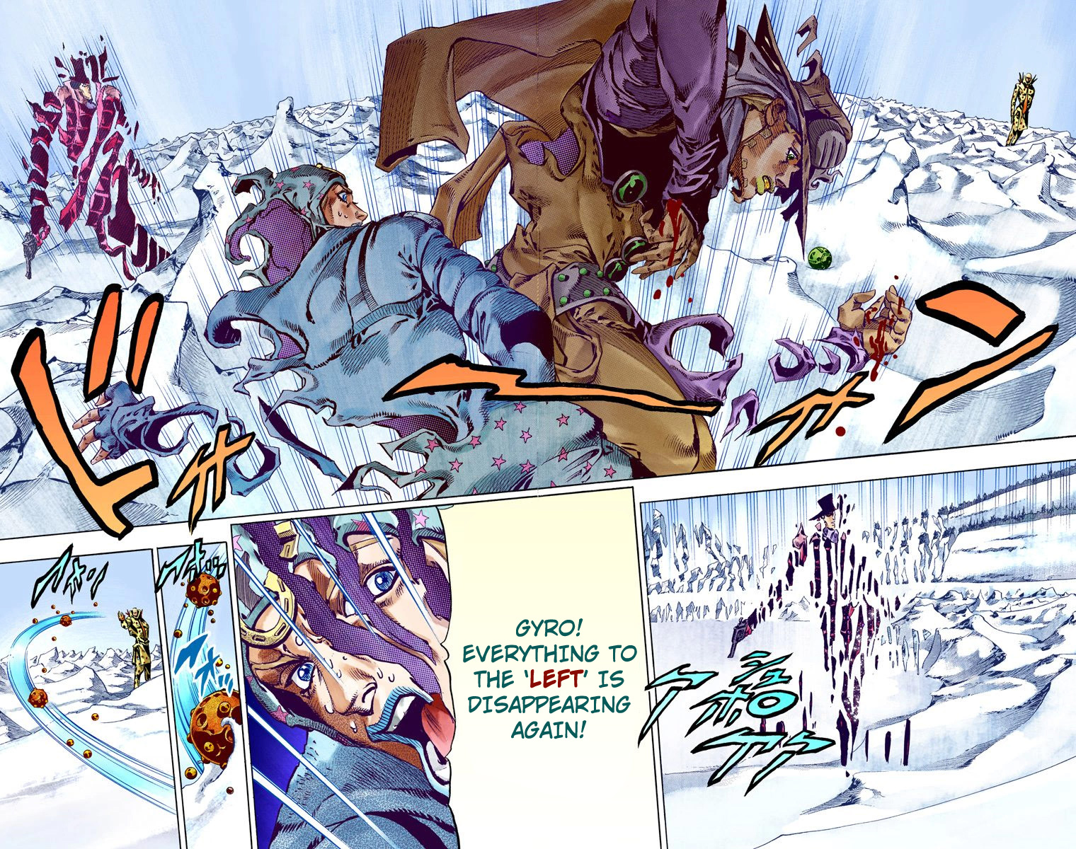 Jojo's Bizarre Adventure Part 7 - Steel Ball Run - Vol.14 Chapter 53: Wrecking Ball Part 3