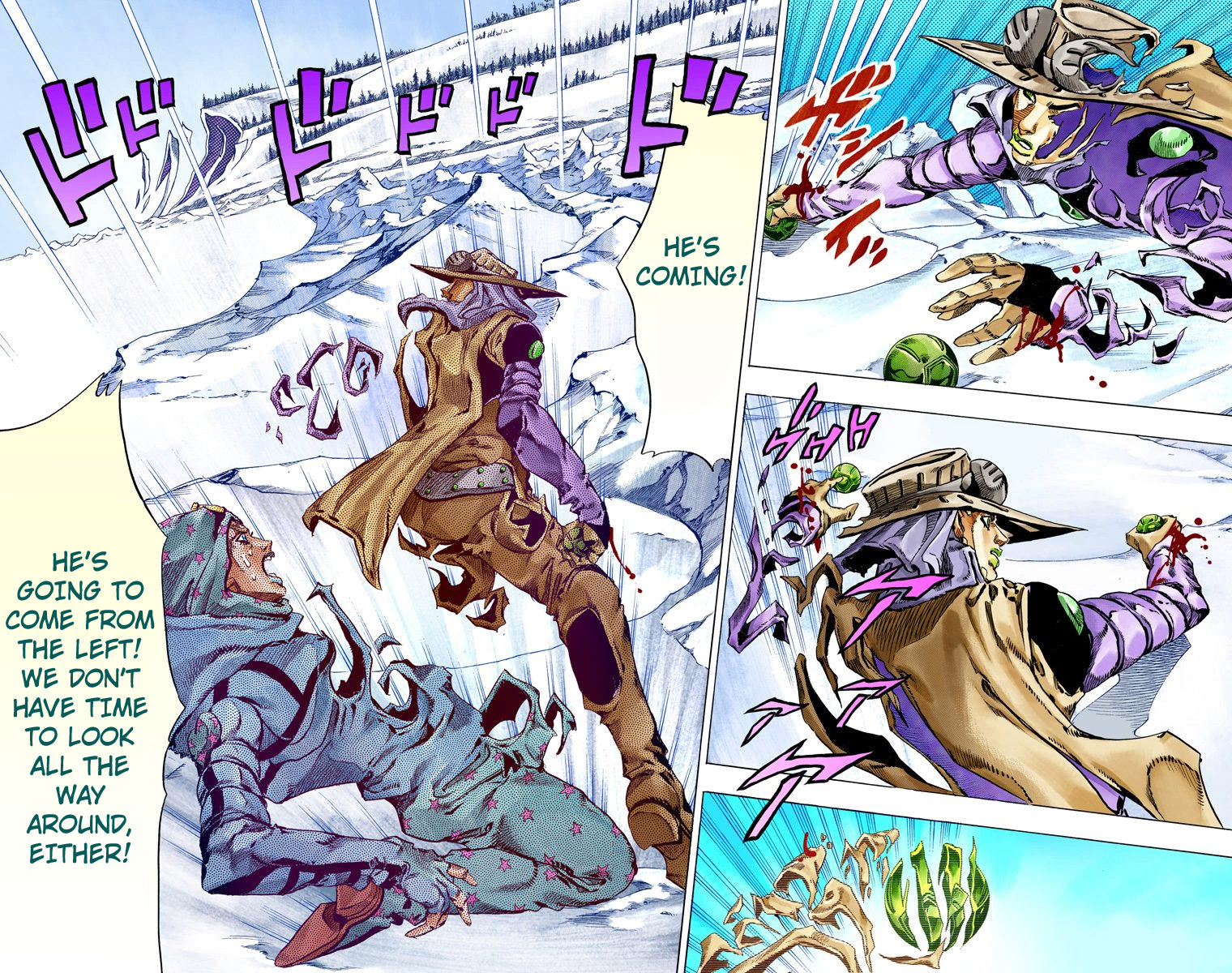 Jojo's Bizarre Adventure Part 7 - Steel Ball Run - Vol.14 Chapter 53: Wrecking Ball Part 3