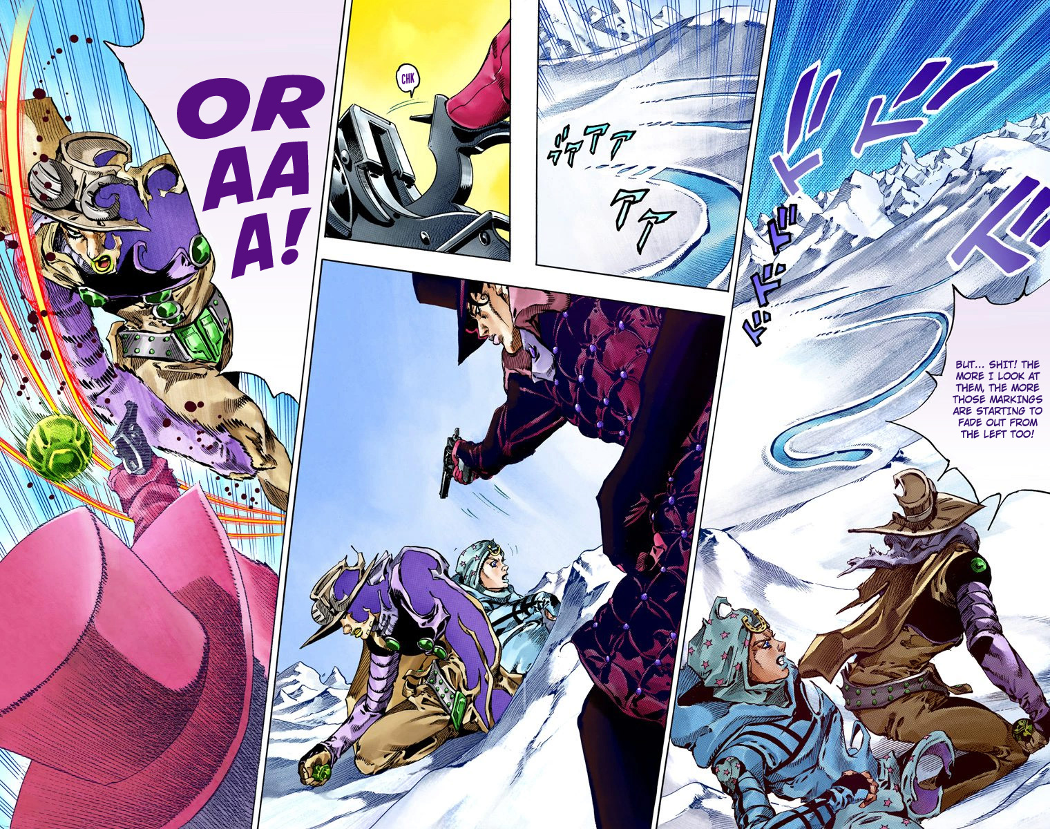 Jojo's Bizarre Adventure Part 7 - Steel Ball Run - Vol.14 Chapter 53: Wrecking Ball Part 3